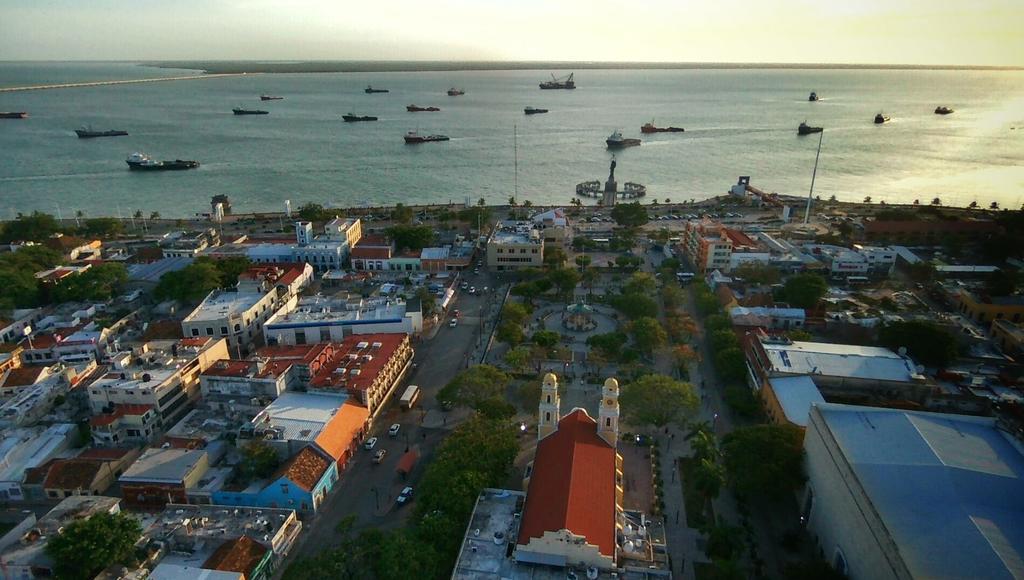 Hotel San Zacarias Ciudad del Carmen Esterno foto